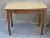 Кухонный стол с ящиком р-р 100х60 см., цвет "сосна темная"