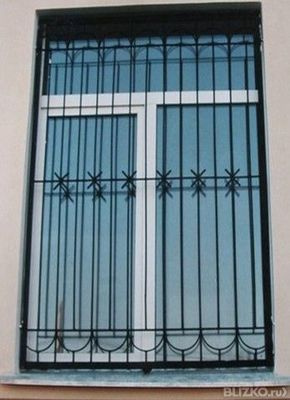 Объемные решетки на окна Квадрат 10-10