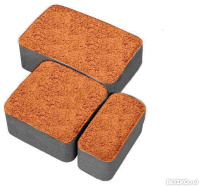 Брусчатка "Классика Русто" 1-3 СТОУНМИКС оранжевая (частичная прокраска)