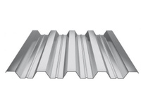 Профнастил Н 75 полимерное покрытие стальной бархат 8017 0,6 мм