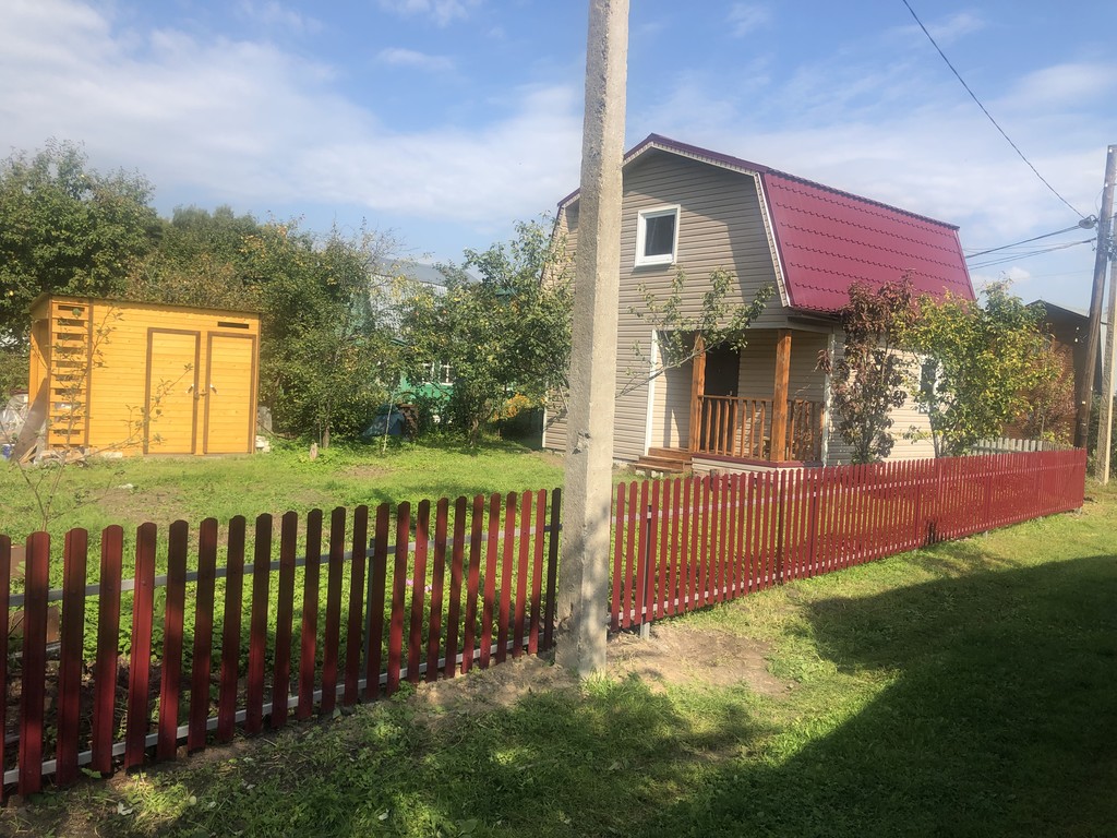 Забор из евроштакетника от компании СтройСад купить в городе Нижний ...