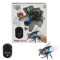 Интерактивная игрушка 1toy Робо-муха на инфракрасном управлении со световыми эффектами 1Toy