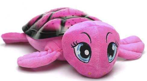 MP3-проектор "Звездное небо" Черепаха розовая TC6170 Сундучок игрушек
