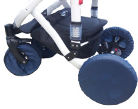 Чехлы для колясок с повортными колесами D 32 см (2шт) D 25 см (2шт) Метелица