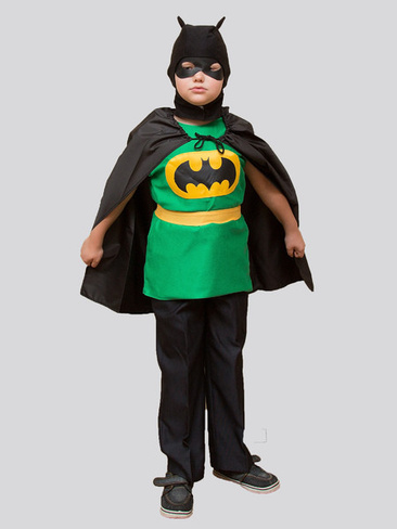 Карнавальный костюм Бэтмен люкс 3-5 лет рост 104-116см см арт.2483 Фабрика Бока