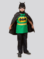 Карнавальный костюм Бэтмен люкс 3-5 лет рост 104-116см см арт.2483 Фабрика Бока