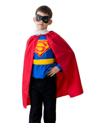 Карнавальный костюм Супермен 5-7 лет рост 122-134 см арт. 1048 Фабрика Бока
