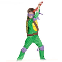 Карнавальный костюм "Донателло" 3-5 лет рост 92-110 см, зеленый Wonderlandiya