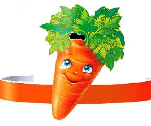 Корона картонная "Империя поздравлений" 450 Морковь