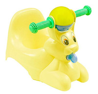 Горшок-игрушка "Зайчик" желтый Little Angel