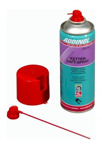 Смазка для мотоцепей Addinol Kettenhaft-Spray (400 ml)