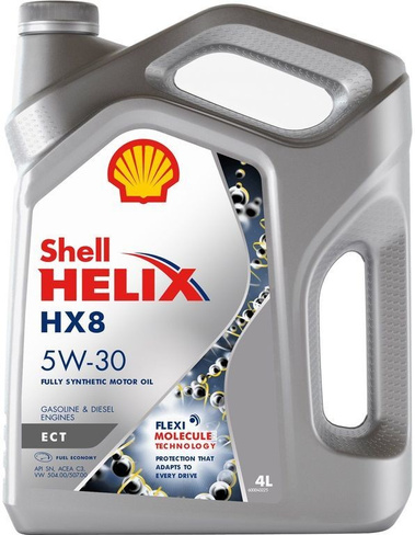 Масло моторное Shell Helix HX8 ECT 5W-30 (4 л)