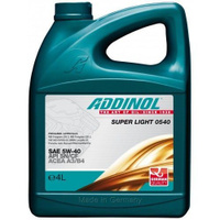 Масло моторное Addinol Super Light 0540 5W-40 (4 л)