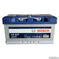 Аккумуляторная батарея Bosch S4 010 Silver (80Ач EN740A о.п.)