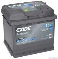 Аккумуляторная батарея EXIDE Premium EA530 (53Ач EN540A о.п.)