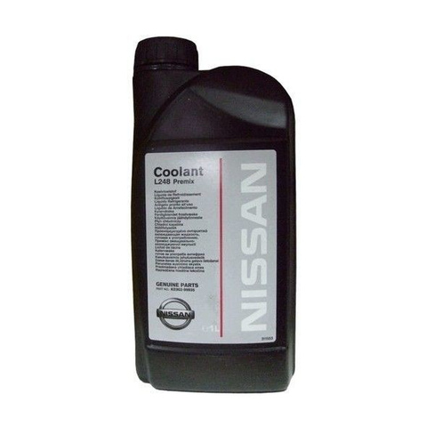 Антифриз NISSAN Coolant L248 Premix (зеленый, готовый, 1 л)