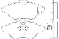 Колодки тормозные дисковые передние Mintex MDB2262