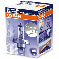 Лампа накаливания OSRAM Off-Road Super Bright H4 (24V 75/70W)