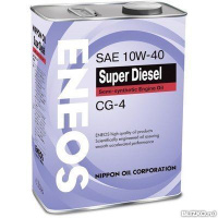 Масло моторное ENEOS Super Diesel Semi-synthetic CG-4 10W-40 (4 л)