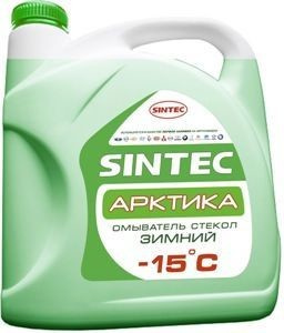 Омыватель стекол зимний Sintec "АРКТИКА -15°С" (4 л)