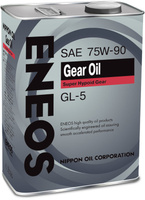 Масло трансмиссионное ENEOS Gear Oil GL-5 75W-90 (4 л)