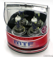 Набор галогеновых ламп MTF Magnesium H4 12v 60/55w (2 шт)
