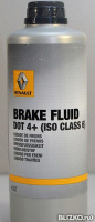 Тормозная жидкость Renault Brake Fluid DOT 4+ (ISO Class 6) 500ml