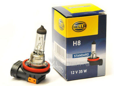 Автомобильная лампа Hella H8 12V 35W