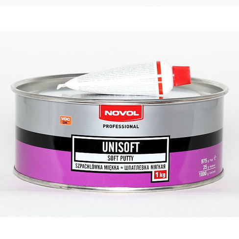 Шпатлевка мягкая NOVOL Unisoft (1 кг)