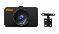 Компактный Full HD видеорегистратор с дополнительной камерой CARCAM F3