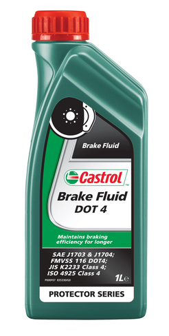 Жидкость тормозная Castrol Brake Fluid DOT 4 (1 л)