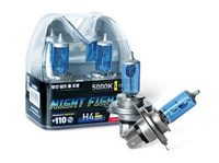Высокотемпературные галогенные лампы AVANTECH Night Fighter H4 +110% (2шт)
