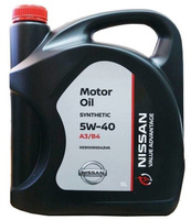 Масло моторное Nissan Motor Oil 5W-40 A3/B4 Value Advantage 3+ (5 л)