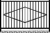 Зaборные секции ЗС-022 3х2 м