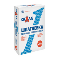 Шпатлёвка гипсовая "Скала", 20кг