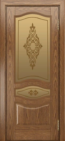 Дверь межкомнатная Амелия Тон 45 Дуб натуральный ПО 600-900*2000