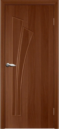 Дверь межкомнатная Лагуна итальянский орех ПГ 600-900*2000