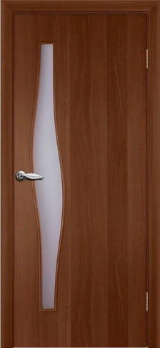 Дверь межкомнатная Волна миланский орех ПО 600-900*2000