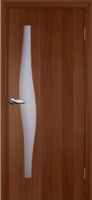 Дверь межкомнатная Волна миланский орех ПО 600-900*2000