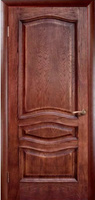 Дверь межкомнатная Леона Тёмный Орех ПГ 600-900*2000
