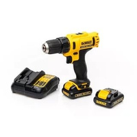 Аккумуляторная дрель DeWalt DCD710C2P 10.8 В, 1.3 Ач, Li-Ion, 24Hм, 2ск