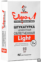 Штукатурка LIGHT БЕЛАЯ под заказ 22 кг