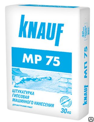 Штукатурка гипсовая Knauf МП-75,30 кг