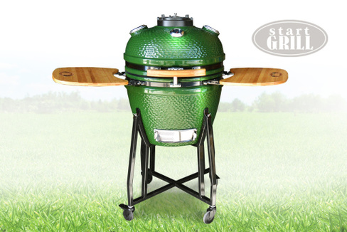 Керамический гриль Start Grill 22 Green