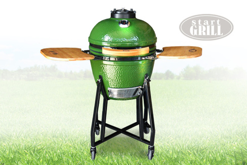 Керамический гриль Start Grill 18 Green