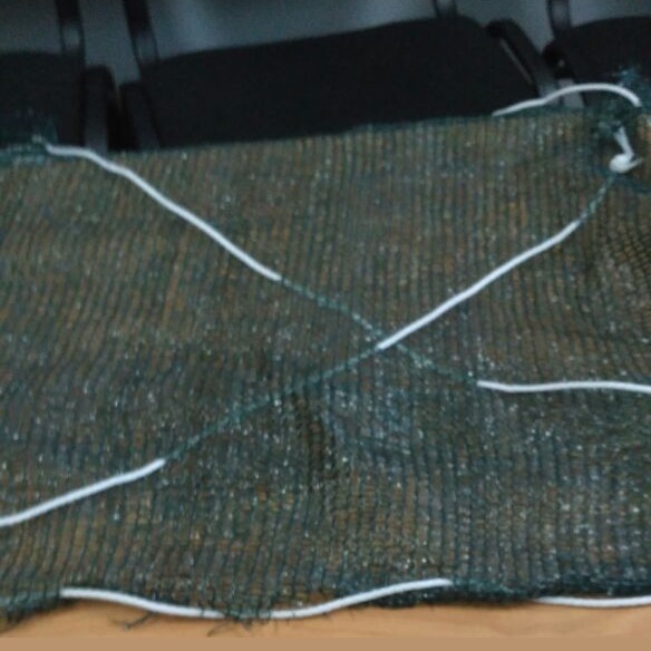 Сетка для затенения от солнца, фасованная,4 х 10м, 55% с КРЕПЛЕНИЯМИ от ...