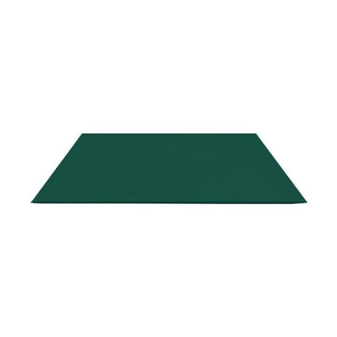 Лист гладкий оцинкованный (RAL 6005) зеленый мох 1250х2000х0,5мм (2,5м2)