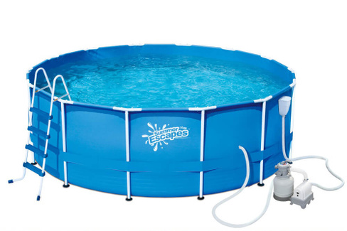 Каркасный бассейн Polygroup Summer Escapes 427х132 см + песочный ф/насос