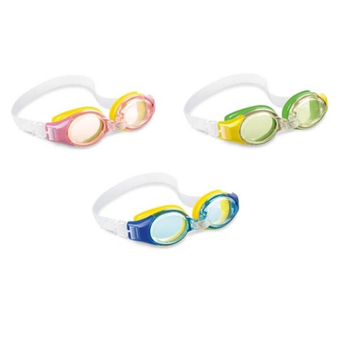 Очки для плавания "Junior", от 3 до 8 лет, 3 цвета (Intex 55601)