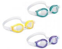 Очки для плавания "Play", от 3 до 8 лет, 3 цвета (Intex 55602)